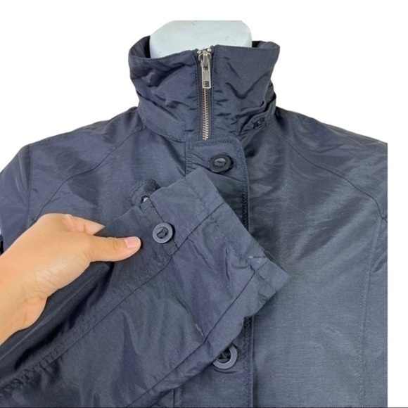 Lands’End Women Jacket Black Buttons Zipper Size S - Picture 9 of 12